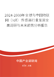 2024-2030年全球與中國(guó)物聯(lián)網(wǎng)（IoT）傳感器行業(yè)發(fā)展全面調(diào)研與未來(lái)趨勢(shì)分析報(bào)告
