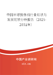 中國半球攝像機行業(yè)現(xiàn)狀與發(fā)展前景分析報告（2025-2031年）