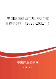 中國醚后碳四市場現(xiàn)狀與前景趨勢分析（2025-2031年）