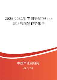 2025-2031年中國搪塑粉行業(yè)現(xiàn)狀與前景趨勢報(bào)告