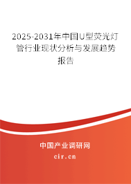 2025-2031年中國U型熒光燈管行業(yè)現(xiàn)狀分析與發(fā)展趨勢報(bào)告