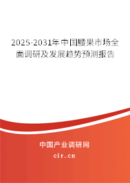 2025-2031年中國(guó)腰果市場(chǎng)全面調(diào)研及發(fā)展趨勢(shì)預(yù)測(cè)報(bào)告