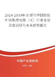2024-2030年全球與中國智能手機集成電路（IC）行業(yè)發(fā)展深度調研與未來趨勢報告