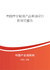 中國中空玻璃產(chǎn)品項目可行性研究報告