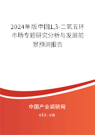 2024年版中國1,3-二氧五環(huán)市場(chǎng)專題研究分析與發(fā)展前景預(yù)測(cè)報(bào)告