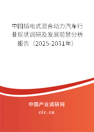 中國(guó)插電式混合動(dòng)力汽車行業(yè)現(xiàn)狀調(diào)研及發(fā)展前景分析報(bào)告（2025-2031年）