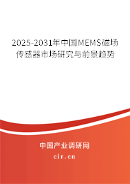 2025-2031年中國MEMS磁場傳感器市場研究與前景趨勢