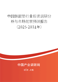 中國飄窗墊行業(yè)現(xiàn)狀調(diào)研分析與市場前景預(yù)測報告（2025-2031年）