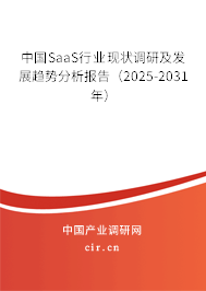 中國(guó)SaaS行業(yè)現(xiàn)狀調(diào)研及發(fā)展趨勢(shì)分析報(bào)告（2025-2031年）