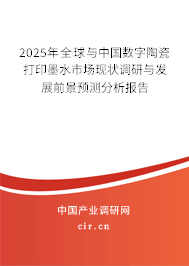2025年全球與中國數(shù)字陶瓷打印墨水市場現(xiàn)狀調(diào)研與發(fā)展前景預(yù)測分析報(bào)告