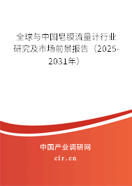 全球與中國(guó)皂膜流量計(jì)行業(yè)研究及市場(chǎng)前景報(bào)告（2025-2031年）