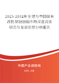 2024-2030年全球與中國復(fù)合改性聚醚醚酮市場深度調(diào)查研究與發(fā)展前景分析報告