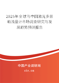 2025年全球與中國激光多普勒流量計(jì)市場調(diào)查研究與發(fā)展趨勢預(yù)測報(bào)告