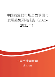 中國減震器市場(chǎng)全面調(diào)研與發(fā)展趨勢(shì)預(yù)測(cè)報(bào)告（2025-2031年）