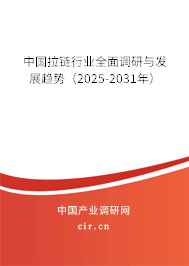 中國拉鏈行業(yè)全面調(diào)研與發(fā)展趨勢（2025-2031年）