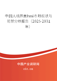 中國人機(jī)界面hmi市場(chǎng)現(xiàn)狀與前景分析報(bào)告（2025-2031年）