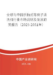 全球與中國手持式等離子清洗機行業(yè)市場調研及發(fā)展趨勢報告（2025-2031年）