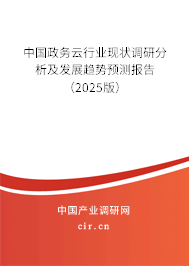 中國政務云行業(yè)現狀調研分析及發(fā)展趨勢預測報告（2025版）