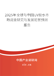 2025年全球與中國UV膠水市場調(diào)查研究與發(fā)展前景預(yù)測報(bào)告