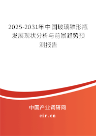 2025-2031年中國玻璃錐形瓶發(fā)展現(xiàn)狀分析與前景趨勢預測報告