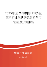 2025年全球與中國LED外延芯片行業(yè)現(xiàn)狀研究分析與市場前景預(yù)測報告
