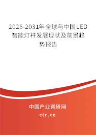 2025-2031年全球與中國LED智能燈桿發(fā)展現(xiàn)狀及前景趨勢(shì)報(bào)告
