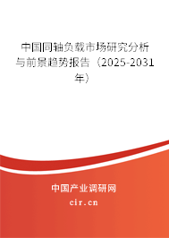 中國同軸負(fù)載市場研究分析與前景趨勢報告（2025-2031年）