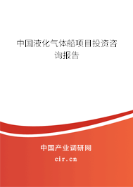 中國液化氣體船項(xiàng)目投資咨詢報(bào)告