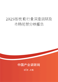 2025版枕套行業(yè)深度調(diào)研及市場前景分析報告