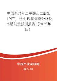 中國(guó)聚對(duì)苯二甲酸乙二醇酯（PET）行業(yè)現(xiàn)狀調(diào)查分析及市場(chǎng)前景預(yù)測(cè)報(bào)告（2025年版）