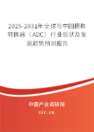 2025-2031年全球與中國模數(shù)轉(zhuǎn)換器（ADC）行業(yè)現(xiàn)狀及發(fā)展趨勢預(yù)測報告