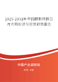 2025-2031年中國(guó)模數(shù)轉(zhuǎn)換芯片市場(chǎng)現(xiàn)狀與前景趨勢(shì)報(bào)告