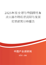 2025年版全球與中國(guó)摩托車點(diǎn)火器市場(chǎng)現(xiàn)狀調(diào)研與發(fā)展前景趨勢(shì)分析報(bào)告