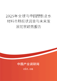 2025年全球與中國(guó)塑性止水材料市場(chǎng)現(xiàn)狀調(diào)查與未來(lái)發(fā)展前景趨勢(shì)報(bào)告