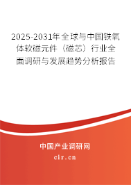 2025-2031年全球與中國鐵氧體軟磁元件（磁芯）行業(yè)全面調(diào)研與發(fā)展趨勢分析報告