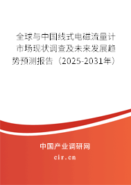 全球與中國線式電磁流量計市場現(xiàn)狀調查及未來發(fā)展趨勢預測報告（2025-2031年）