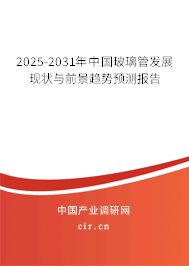 2025-2031年中國(guó)玻璃管發(fā)展現(xiàn)狀與前景趨勢(shì)預(yù)測(cè)報(bào)告