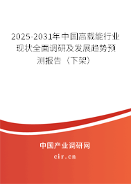 2025-2031年中國高載能行業(yè)現(xiàn)狀全面調(diào)研及發(fā)展趨勢預(yù)測報告（下架）