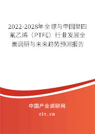 2022-2028年全球與中國(guó)聚四氟乙烯（PTFE）行業(yè)發(fā)展全面調(diào)研與未來趨勢(shì)預(yù)測(cè)報(bào)告