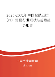 2025-2031年中國聚酰亞胺（PI）薄膜行業(yè)現(xiàn)狀與前景趨勢報(bào)告