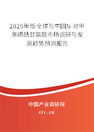 2025年版全球與中國N-對(duì)甲苯磺酰甘氨酸市場(chǎng)調(diào)研與發(fā)展趨勢(shì)預(yù)測(cè)報(bào)告