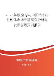 2025年版全球與中國納米磁性粉體市場專題研究分析與發(fā)展前景預(yù)測報(bào)告