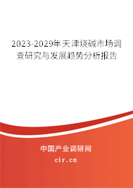 2023-2029年天津燒堿市場調(diào)查研究與發(fā)展趨勢分析報告