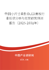 中國小尺寸柔性OLED面板行業(yè)現(xiàn)狀分析與前景趨勢預測報告（2024-2030年）