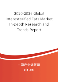 2020-2026 Global Interesterified Fats Market In-Depth Research and Trends Report