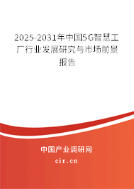 2025-2031年中國5G智慧工廠行業(yè)發(fā)展研究與市場(chǎng)前景報(bào)告