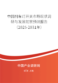 中國剎車燈開關(guān)市場現(xiàn)狀調(diào)研與發(fā)展前景預(yù)測報(bào)告（2025-2031年）