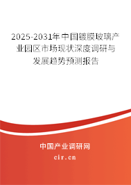 2025-2031年中國鍍膜玻璃產(chǎn)業(yè)園區(qū)市場現(xiàn)狀深度調(diào)研與發(fā)展趨勢預(yù)測報(bào)告