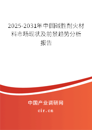 2025-2031年中國堿性耐火材料市場現(xiàn)狀及前景趨勢分析報告