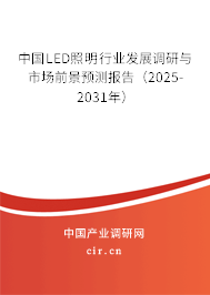 中國(guó)LED照明行業(yè)發(fā)展調(diào)研與市場(chǎng)前景預(yù)測(cè)報(bào)告（2024-2030年）